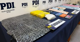 PDI desarticula red peruana que enviaba cocaína a Hong Kong en maletas modificadas