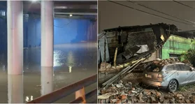 Un muerto y miles de hogares sin luz por lluvias en la RM